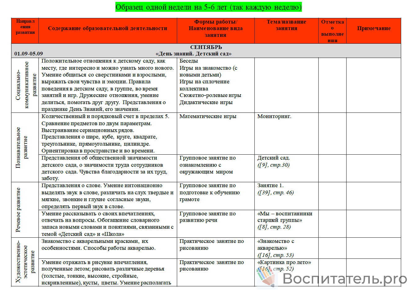 Пример материала 1